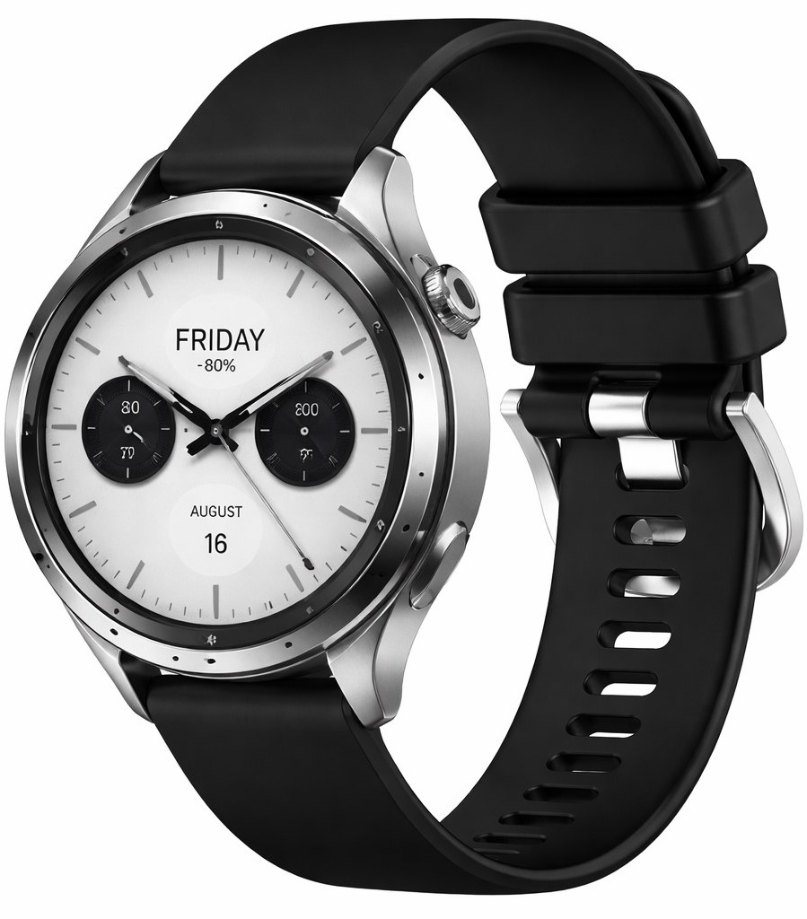 Ремешок для смарт-часов BeCover for Xiaomi Watch S4 47mm (22mm) Black (715149)