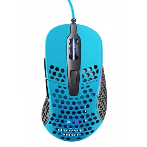 Миша дротова ігрова Xtrfy M4 RGB Miami Blue (XG-M4-RGB-BLUE) - Фото 1