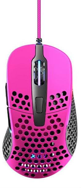 Миша дротова ігрова Xtrfy M4 RGB, Pink (XG-M4-RGB-PINK) - Фото 1
