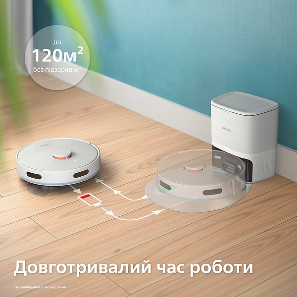 Фото - Уцінка - Робот-пилосос миючий Philips XU2100/20