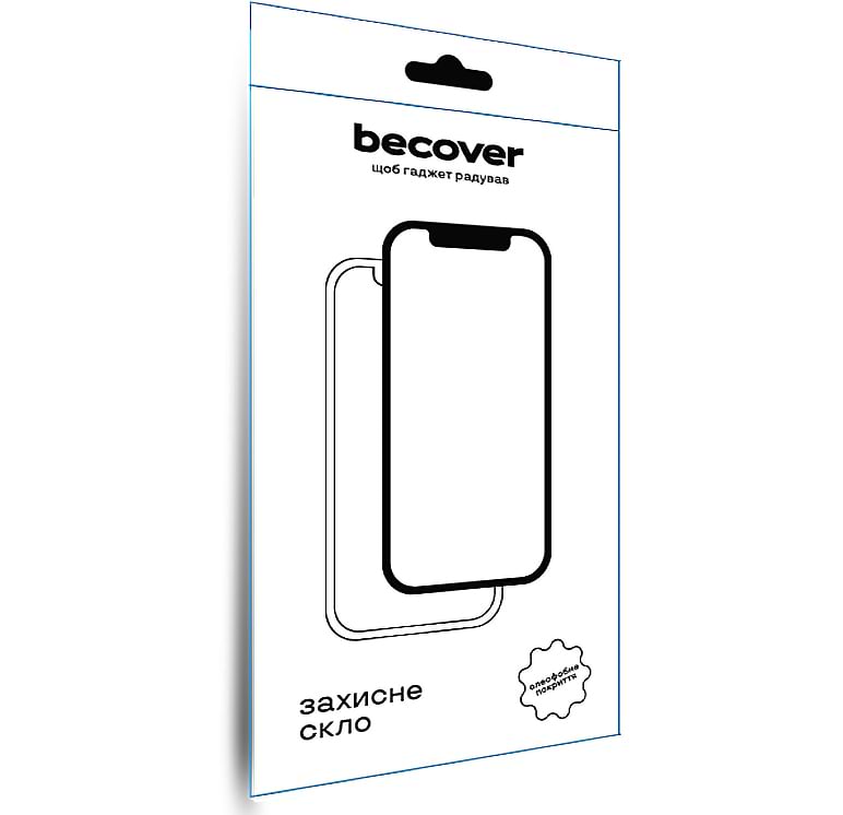 Фото - Захисне скло для смартфону BeCover Xiaomi Redmi Note 13 5G 10D Black (711376)
