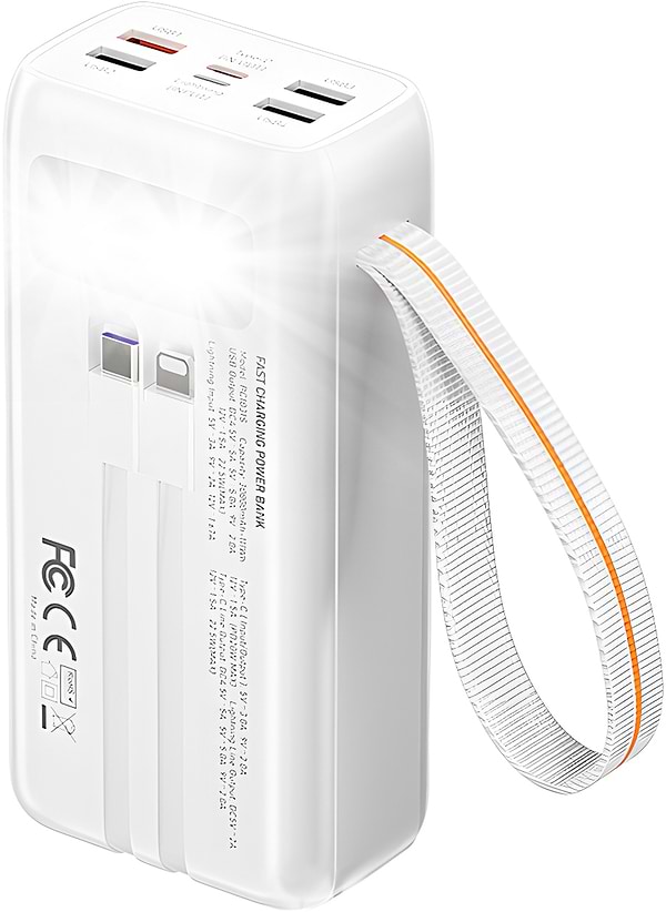 Фото - Батарея мобільна Bavin PC1031S 30000 mAh FAST CHARGING 22.5W White (Y-PC1031S WH)