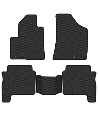 EVA коврики в салон авто EVAtech для Santa FE (CM) Restyling (Hinged Gas Pedal) 7 seats Hyundai 2010-2012 2 поколение SUV USA HY13945CG5KD3RBB