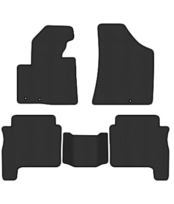 EVA килимки в салон авто EVAtech для Santa FE (CM) Restyling (Floor Gas Pedal) 5 seats Hyundai 2010-2012 2 покоління SUV USA HY13946CG5KD3RBB