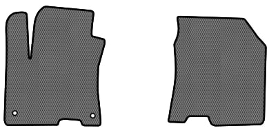 EVA килимки в салон авто передні EVAtech для Kona Electric Hyundai 2017-2023 1 покоління SUV EU HY1505AV2KH2RGB