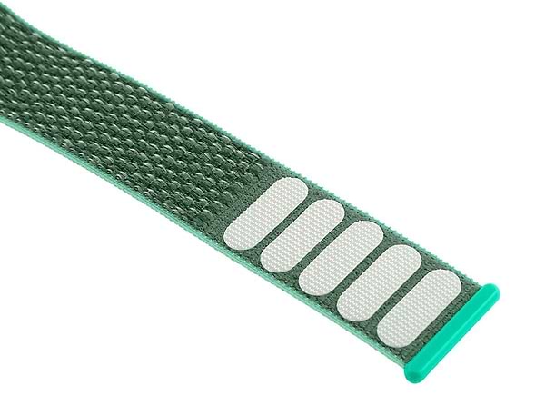 Фото - Ремінець для смарт-годинника BeCover Elastic Nylon Style for Samsung Galaxy Watch 42mm/Watch Active/Active 2 40/44mm/Watch 3 41mm/Gear S2 Classic/Gear Sport Gray-Green (710533)