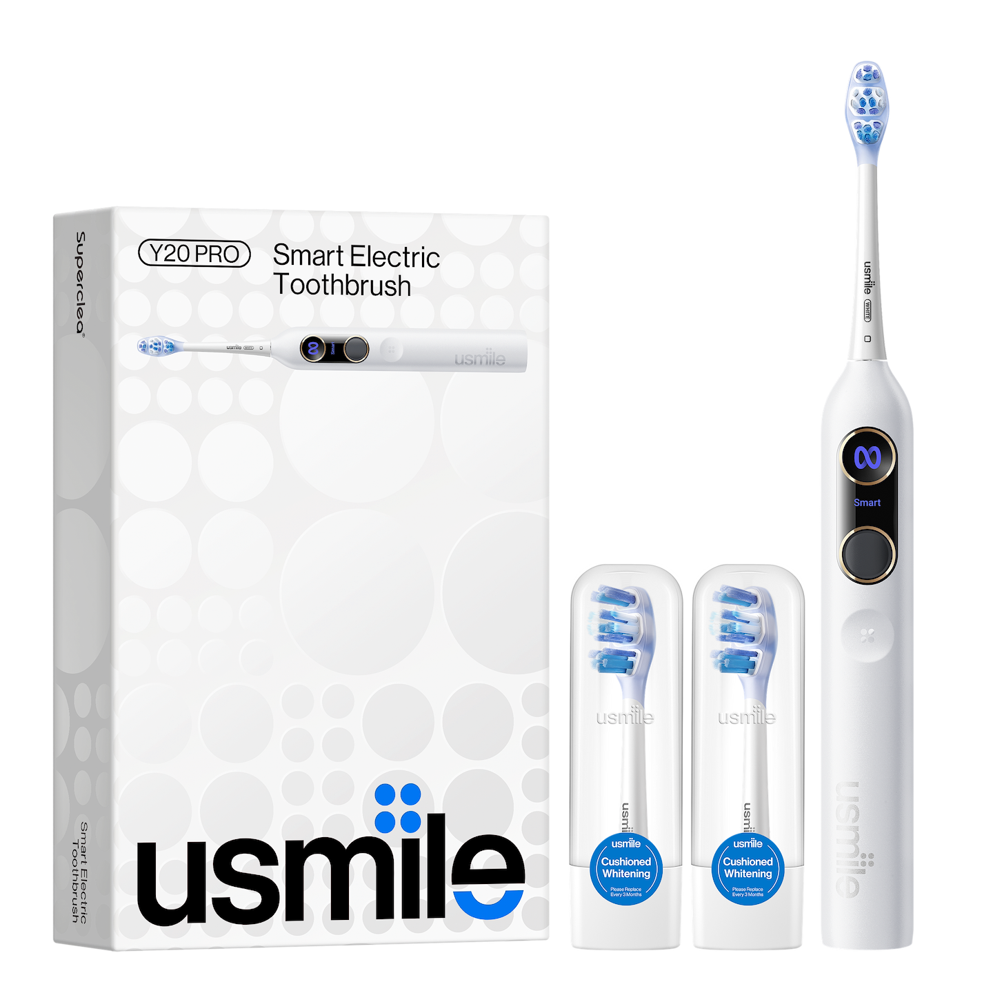 Зубна щітка електрична Usmile Y20 PRO біла