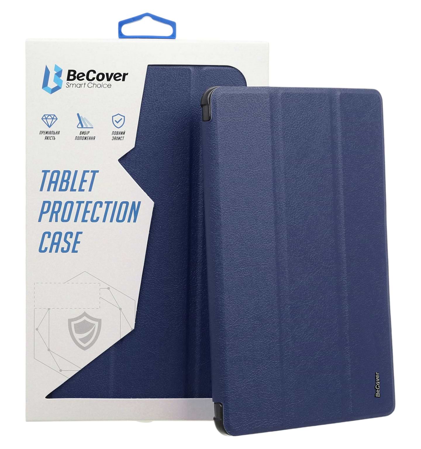 Чохол для планшета BeCover Soft Edge з кріпленням для стілусу for Samsung Galaxy Tab S9 (SM-X710/SM-X716)/S9 FE (SM-X510/SM-X516B) 11.0'' Deep Blue (710439)