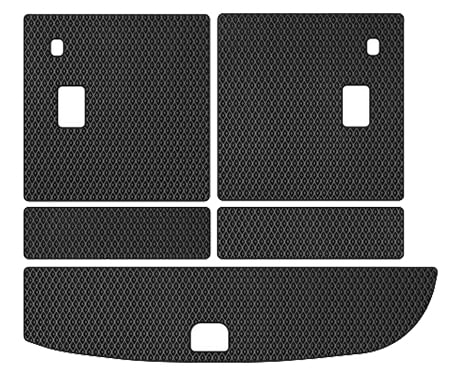 EVA килимок в багажник авто EVAtech для Santa FE (CM) 7 seats Hyundai 2006-2010 2 покоління SUV EU (HY32362BE5RBB)