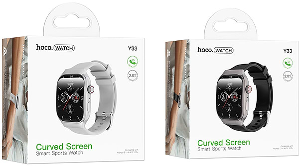 Фото - Смарт-годинник HOCO Y33 51mm. 200 mAh Silver (6942007660822)
