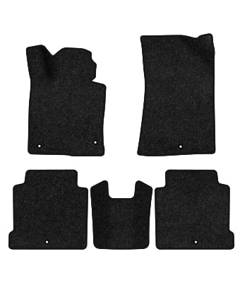 Коврики ворсовые в салон авто EVAtech Premium для Hyundai i10 (LA) 2019 3 поколение Htb EU черный кант HY43701A2KH2VPB