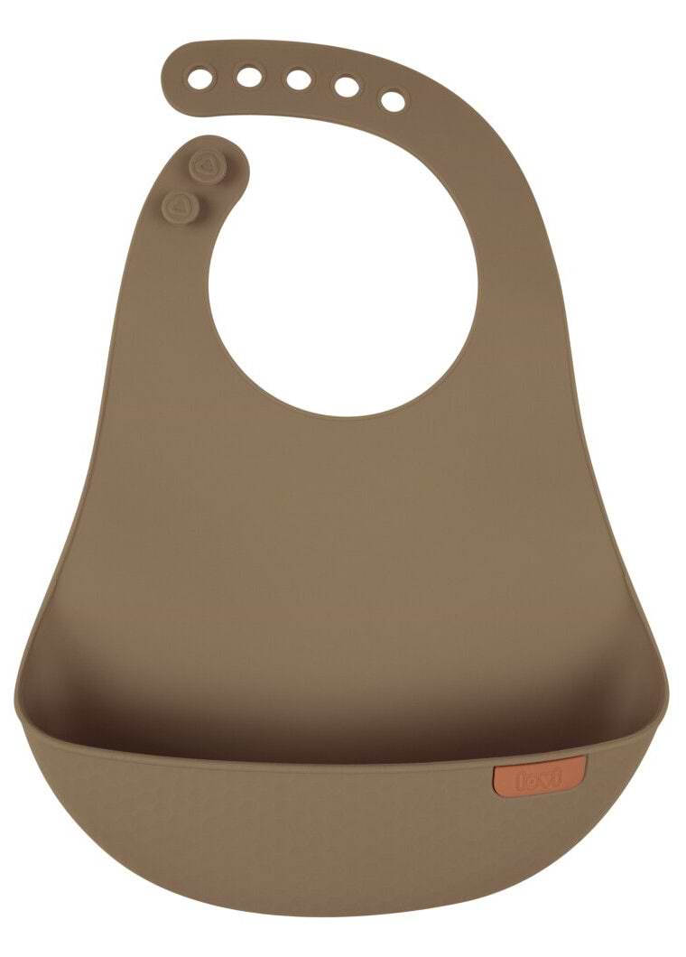 Нагрудник силиконовый Lovi Granola (51/031_bro)