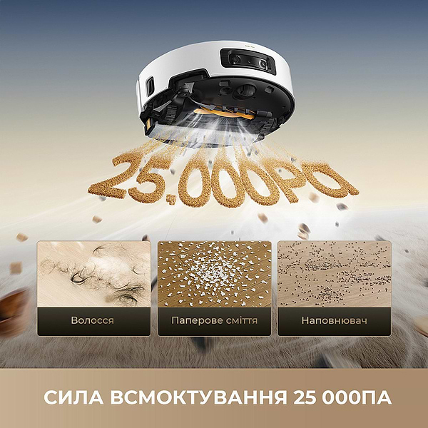 Фото - Робот-пилосос миючий Dreame Aqua 10 Ultra Track Complete White (RLR81CE-1-WH)