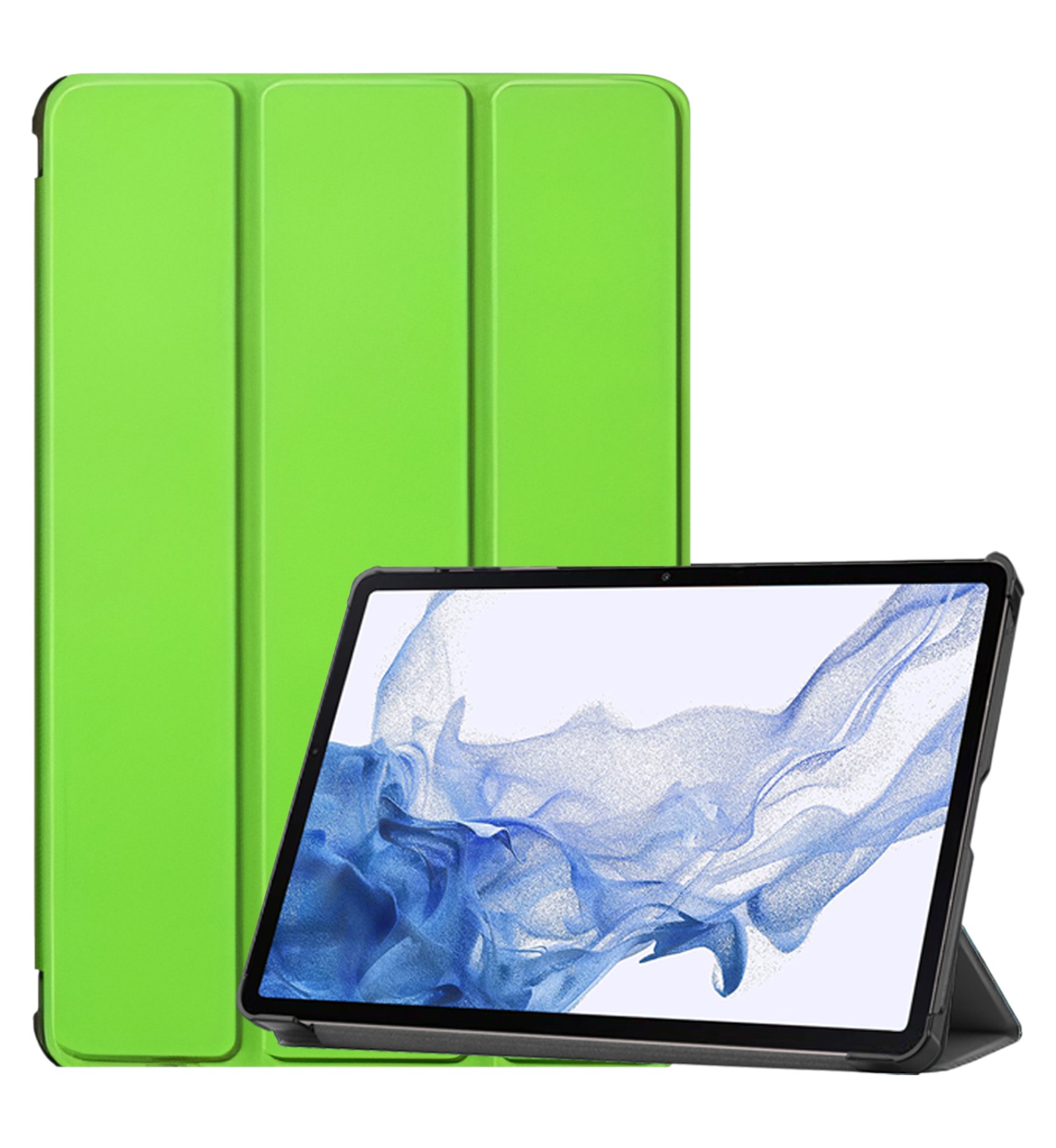 Чохол для планшета BeCover Smart Case for Samsung Galaxy Tab S10 FE (SM-X520/SM-X526) 10.9" Green (713276) - Фото 1