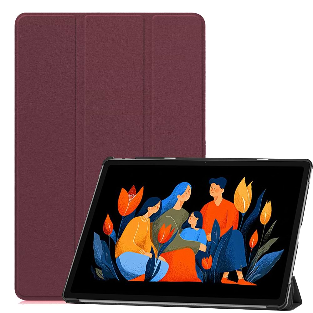 Чехол для планшета BeCover Smart Case for Lenovo Idea Tab Plus 12.1" Red Wine (715085)