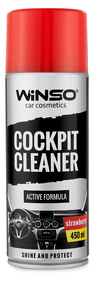 Поліроль для авто Winso Cockpit Cleaner 450 мл, полуниця (840560)