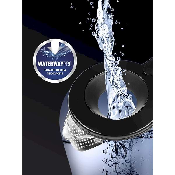 Фото - Электрический чайник Polaris PWK 17103CGL Water Way Pro Black
