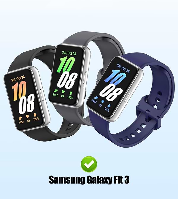 Фото - Ремінець для фітнес-браслету BeCover for Samsung Galaxy Fit 3 (20mm) Deep Blue (713196)