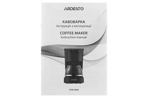 Фото - Кофеварка капельная Ardesto YCM-D060 Black