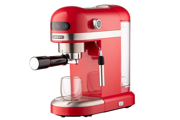 Фото - Уценка - Кофеварка рожковая Ardesto YCM-E1501 Red