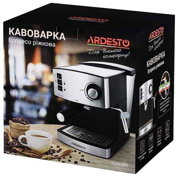 Фото - Кавоварка ріжкова Ardesto YCM-E1600