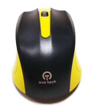 Фото - Миша бездротова AVATech Yellow (RE02429)
