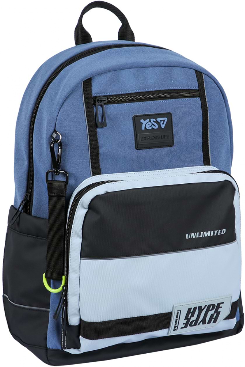 Рюкзак школьный YES Т-115M Hype (550339)