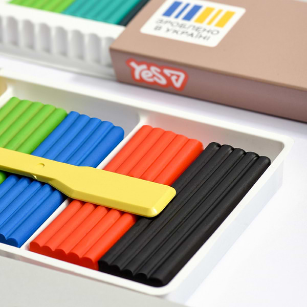 Фото - Пластилин классический YES 16 цв. 320г Miffy (540720)