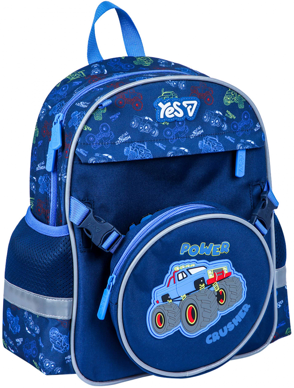 Рюкзак школьный YES K-44XS Crusher (550472)