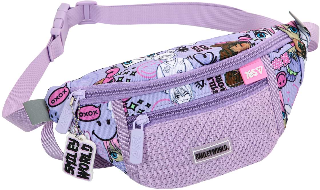 Поясна сумка YES SP-36 Smiley World. Anime (550549)