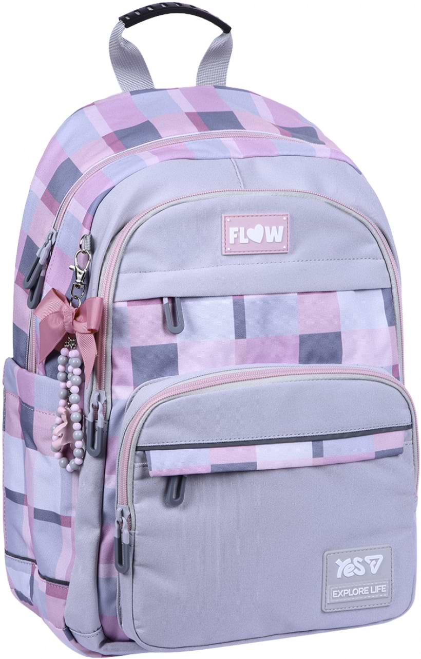 Рюкзак школьный YES TS-47M Flow (550305)