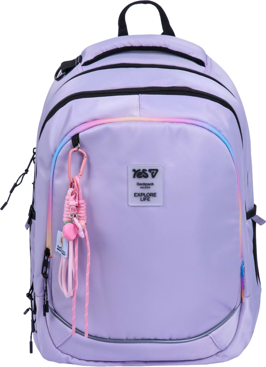 Рюкзак шкільний YES TS-59L Lilac (550407)