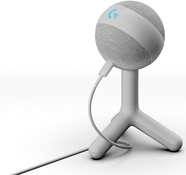 Фото - Мікрофон до комп'ютера Logitech G Yeti Orb RGB Gaming Mic with Lightsync Off-White (988-000558)