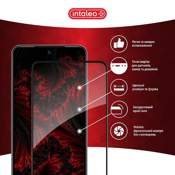 Фото - Захисне скло для смартфону Intaleo Full Glue for Xiaomi Redmi Note 11S Black (1283126522741)