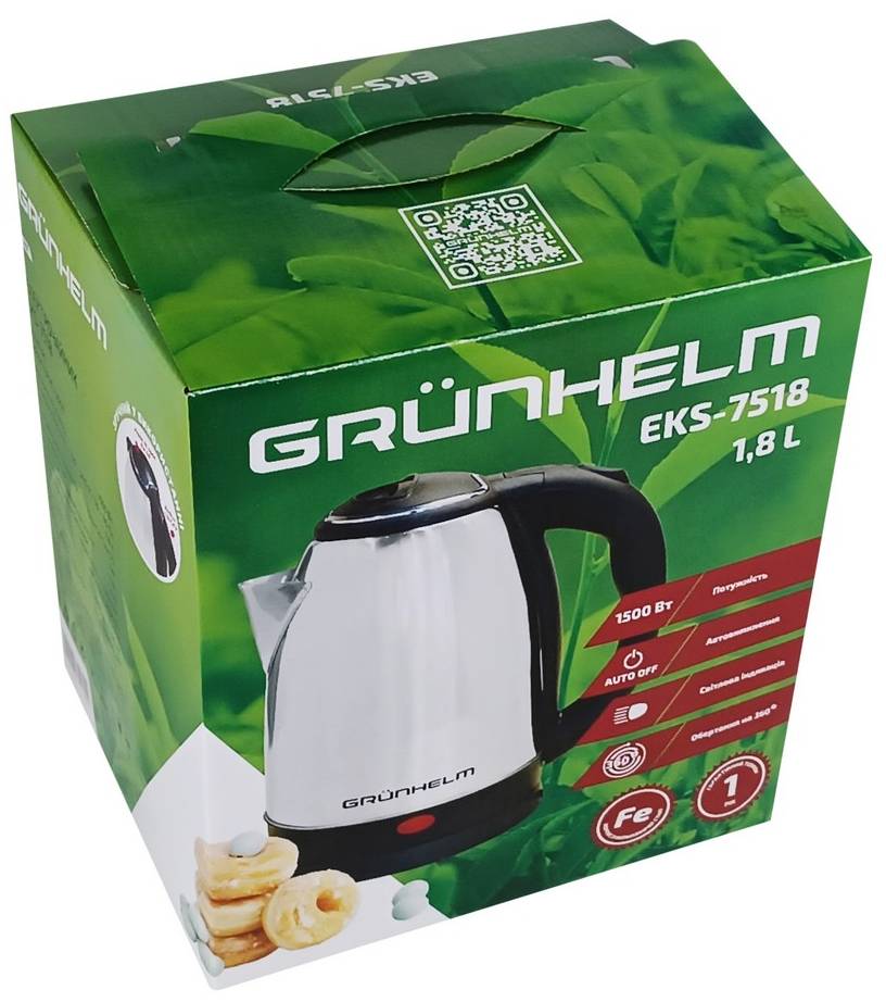 Фото - Электрический чайник Grunhelm EKS-7518