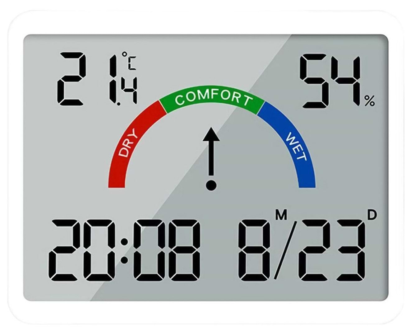 Настільний годинник YIDA Time 9905 White