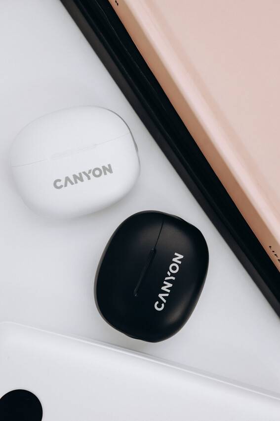 Фото - Наушники вкладыши беспроводные TWS Canyon TWS-8 (CNS-TWS8W) White