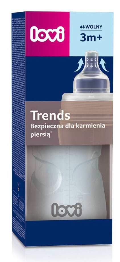 Фото - Бутылочка для кормления Lovi Trends 250 мл - зеленая (21/563_gre)