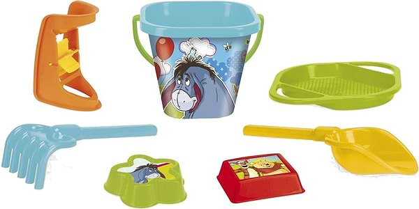 Фото - Набор для игры в песочнице Wader Винни Пух Disney 7 эл. (77142)