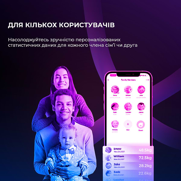 Фото - Ваги підлогові YUNMAI X Smart Scale (YMBS-M268)