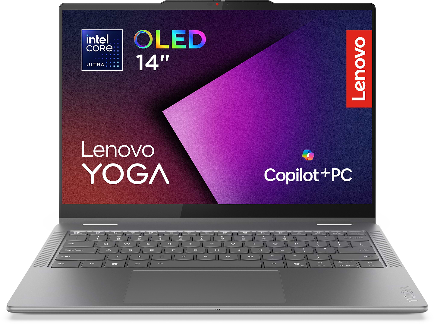 Ноутбук Lenovo Yoga 7 2-in-1 14ILL10 (83JQ009VRA) Luna Grey - Фото 1