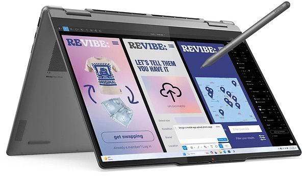 Фото - Ноутбук Lenovo Yoga 7 2-in-1 14ILL10 (83JQ009WRA) Luna Grey
