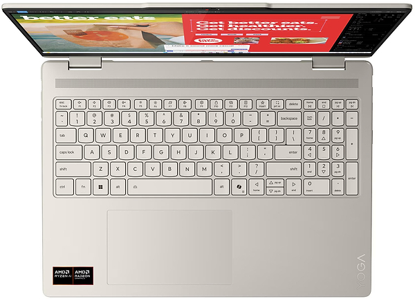 Фото - Ноутбук Lenovo Yoga 7 2-in-1 16AKP10 (83JU001MRA) Seashell