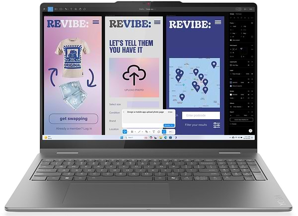 Фото - Ноутбук Lenovo Yoga 7 2-in-1 16ILL10 (83JT002JRA) Luna Grey