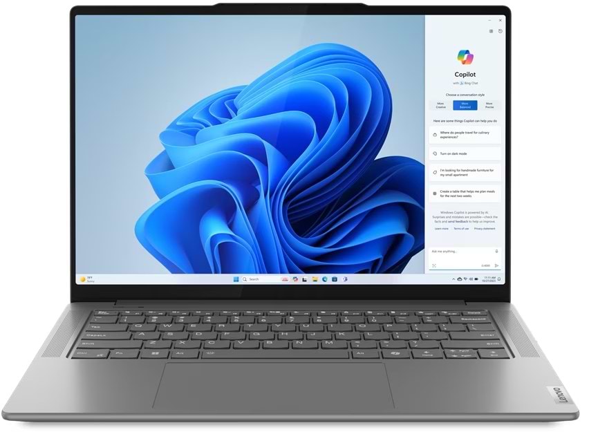 Ноутбук Lenovo Yoga Pro 7 14AHP9 (83E3003DRA) Luna Grey - Фото 1