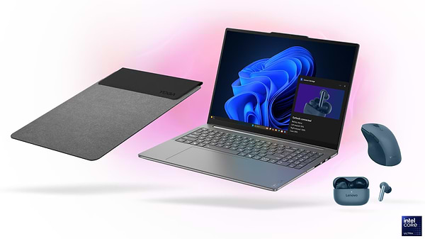 Фото - Ноутбук Lenovo Yoga Pro 9 16IAH10 (83L0005ARA) Luna Grey