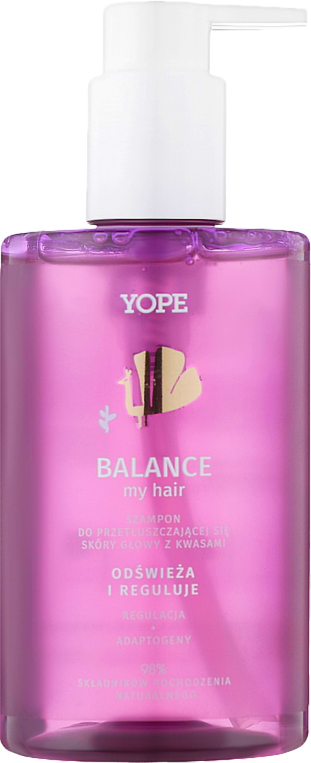 Шампунь жіночий Yope BOUNCE BALANCE MY HAIR Shampoo 300 мл (5903760205928)