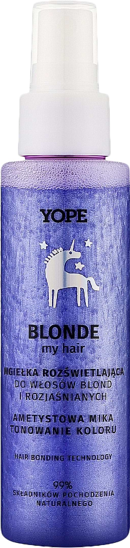 Спрей для волос Yope BOUNCE BLONDE MY HAIR Illuminating Mist AMETHYST 100 мл (5903760206994)