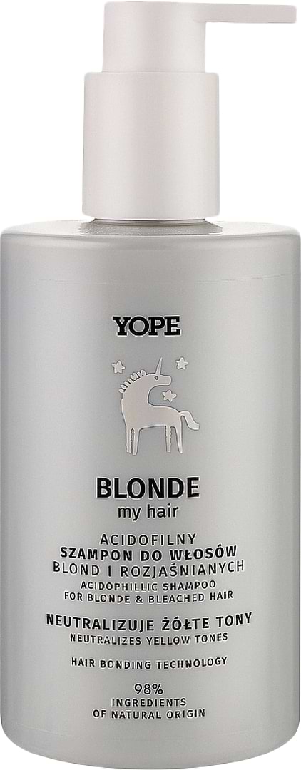 Шампунь жіночий Yope BOUNCE BLONDE MY HAIR Shampoo 300 мл (5903760206963)