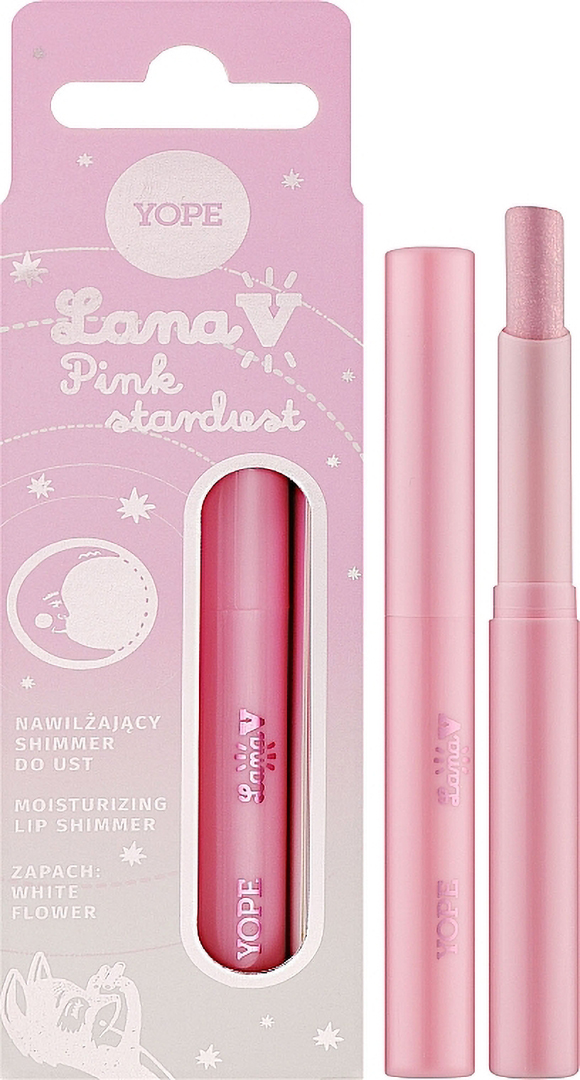 Фото - Бальзам для губ Yope LANA V PINK STARDUST SHIMMER LIP STICK (5906817700551)